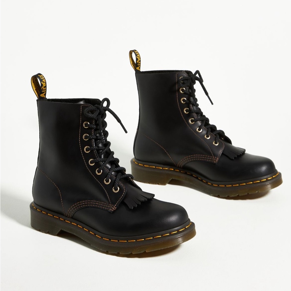 Dr. Martens Black Lace Up Boots